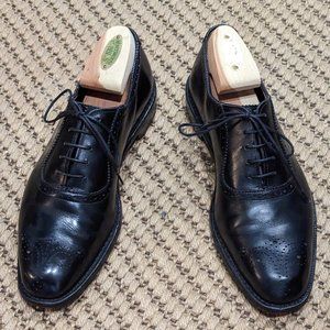 Allen Edmonds Cornwallis Black Leather Dress Oxfords 8.5D